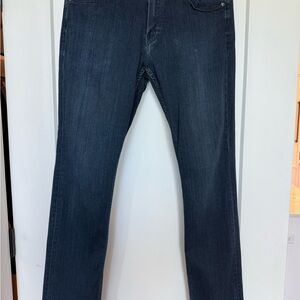 PAIGE Men's Deep Indigo Straight Jeans